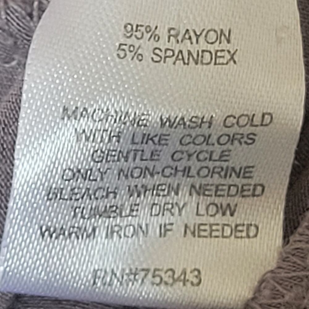 Tahari Women Leggings Size Small Gray Color Very Soft Comfy Designer‎ - Picture 5 of 8